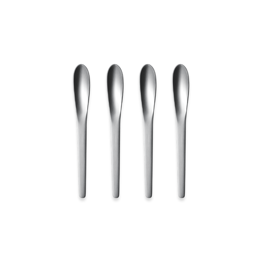 アルネ ヤコブセン (ARNE JACOBSEN) コーヒースプーン ギフトボックス 4 本 - ステンレススティール I Georg Jensen